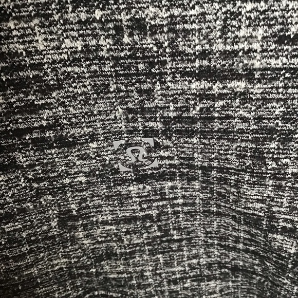 Lululemon Surge Warm 1/2 Zip Pullover in Heathered Black Size Large. - Picture 6 of 8